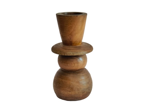 CEDAR ΒΑΖΟ 13x13x27cm ΞΥΛΟ ΚΑΦΕ CEDAR ΒΑΖΟ 13x13x27cm ΞΥΛΟ ΚΑΦΕ