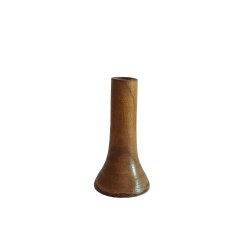CEDAR ΒΑΖΟ 11x11x21cm ΞΥΛΟ ΚΑΦΕ
