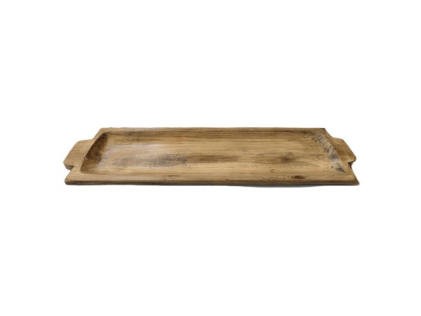 CEDAR ΔΙΣΚΟΣ ΔΙΑΚΟΣΜΗΣΗΣ 89x26x4cm ΞΥΛΟ ΚΑΦΕ