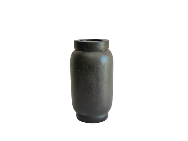 NUBIA ΒΑΖΟ 16x16x30cm ΞΥΛΟ ΜΑΥΡΟ NUBIA ΒΑΖΟ 16x16x30cm ΞΥΛΟ ΜΑΥΡΟ