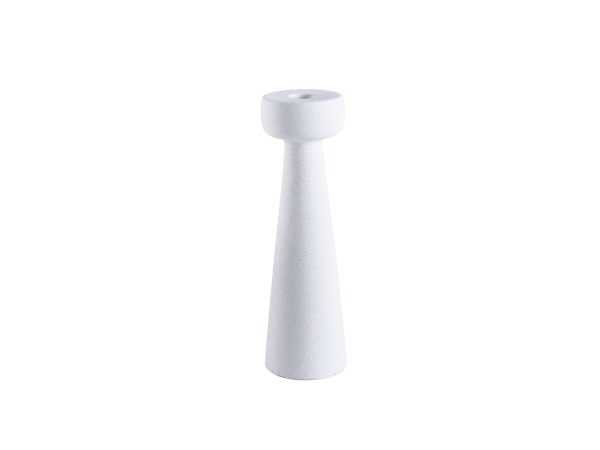 DARIS ΚΗΡΟΠΗΓΙΟ 7x7x25cm ΚΕΡΑΜΙΚΟ ΛΕΥΚΟ