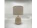 PIEDRA ΦΩΤΙΣΤΙΚΟ ΕΠΙΤΡΑΠΕΖΙΟ 18x18x42cm ΚΕΡΑΜΙΚΟ ΜΠΕΖ ΛΙΝΟ