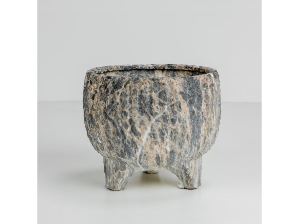 ROCKY ΚΑΣΠΩ 27x27x23cm ΚΕΡΑΜΙΚΟ ΑΝΘΡΑΚΙ ΜΠΕΖ ROCKY ΚΑΣΠΩ 27x27x23cm ΚΕΡΑΜΙΚΟ ΑΝΘΡΑΚΙ ΜΠΕΖ