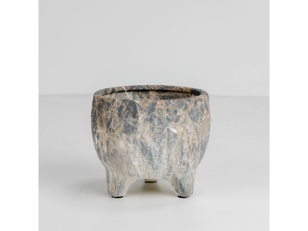 ROCKY ΚΑΣΠΩ 20x20x18cm ΚΕΡΑΜΙΚΟ ΑΝΘΡΑΚΙ ΜΠΕΖ ROCKY ΚΑΣΠΩ 20x20x18cm ΚΕΡΑΜΙΚΟ ΑΝΘΡΑΚΙ ΜΠΕΖ