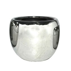 ARGENTO ΒΑΖΟ 28x28x24cm ΚΕΡΑΜΙΚΟ ΑΣΗΜΙ