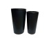 ONYX ΓΛΑΣΤΡΑ ΣΕΤ 2ΤΜΧ 32x32x53cm ΚΕΡΑΜΙΚΟ ΜΑΥΡΟ