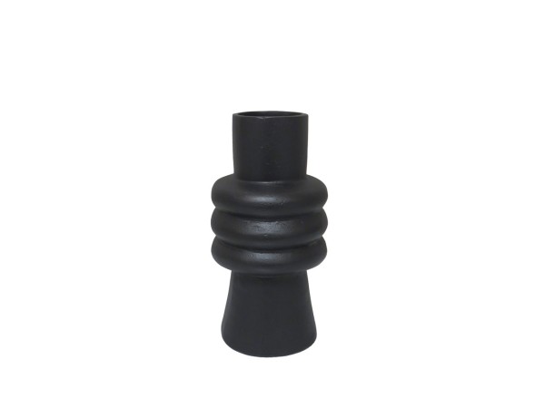 ARTIOM ΒΑΖΟ 14x14x26cm ΑΛΟΥΜΙΝΙΟ ΜΑΥΡΟ ARTIOM ΒΑΖΟ 14x14x26cm ΑΛΟΥΜΙΝΙΟ ΜΑΥΡΟ
