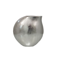 BRONTIE ΒΑΖΟ 40x17x40cm ΑΛΟΥΜΙΝΙΟ ΑΣΗΜΙ
