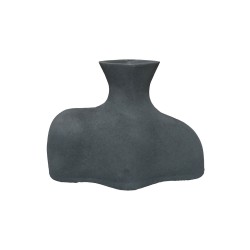 DANEET ΒΑΖΟ 31x17x22cm ΑΛΟΥΜΙΝΙΟ ΓΚΡΙ