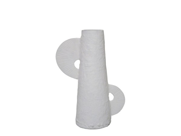 FINTON ΒΑΖΟ 22x12x30cm ΑΛΟΥΜΙΝΙΟ ΛΕΥΚΟ FINTON ΒΑΖΟ 22x12x30cm ΑΛΟΥΜΙΝΙΟ ΛΕΥΚΟ