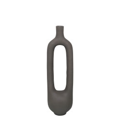 FINTON ΒΑΖΟ 15x12x50cm ΑΛΟΥΜΙΝΙΟ MUD