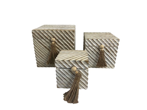 SENGO ΚΟΥΤΙ ΑΠΟΘΗΚΕΥΣΗΣ ΣΕΤ 3ΤΜΧ 22x22x20cm ΞΥΛΟ ΦΥΣΙΚΟ ΛΕΥΚΟ SENGO ΚΟΥΤΙ ΑΠΟΘΗΚΕΥΣΗΣ ΣΕΤ 3ΤΜΧ 22x22x20cm ΞΥΛΟ ΦΥΣΙΚΟ ΛΕΥΚΟ