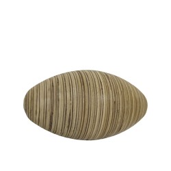 CEBO L ΔΙΑΚΟΣΜΗΤΙΚΗ ΜΠΑΛΑ 15x15x27cm ΞΥΛΟ ΦΥΣΙΚΟ