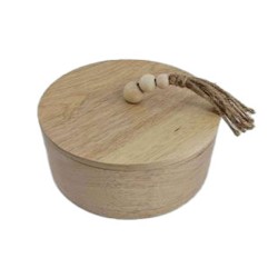 SONTO ΚΟΥΤΙ ΑΠΟΘΗΚΕΥΣΗΣ 20x20x8cm ΞΥΛΟ ΦΥΣΙΚΟ