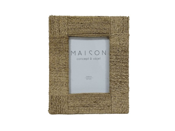 MOSI ΚΟΡΝΙΖΑ 28x23x3cm SEAGRASS ΦΥΣΙΚΟ ΓΥΑΛΙ