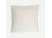 SIMPUL ΔΙΑΚΟΣΜΗΤΙΚΟ ΜΑΞΙΛΑΡΙ 45x45cm ΥΦΑΣΜΑ ΛΕΥΚΟ POLYESTER