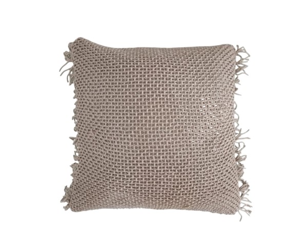 ARNAV ΔΙΑΚΟΣΜΗΤΙΚΟ ΜΑΞΙΛΑΡΙ 45x45cm ΥΦΑΣΜΑ TAUPE POLYESTER ARNAV ΔΙΑΚΟΣΜΗΤΙΚΟ ΜΑΞΙΛΑΡΙ 45x45cm ΥΦΑΣΜΑ TAUPE POLYESTER