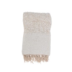 SIMPUL ΡΙΧΤΑΡΙ ΔΙΑΚΟΣΜΗΤΙΚΟ 130x170cm ΥΦΑΣΜΑ ΛΕΥΚΟ ΜΠΕΖ