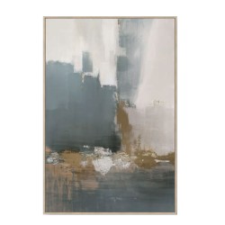 GENESA ΠΙΝΑΚΑΣ ΔΙΑΚΟΣΜΗΤΙΚΟΣ ΜΕ ΚΟΡΝΙΖΑ 80x120x4cm ΚΑΜΒΑΣ ΠΟΛΥΧΡΩΜΟ PS