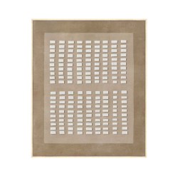 THE COLLECTIVE ΠΙΝΑΚΑΣ ΔΙΑΚΟΣΜΗΤΙΚΟΣ ΜΕ ΚΟΡΝΙΖΑ 80x120x4cm ΚΑΜΒΑΣ ΚΑΦΕ ΜΠΕΖ ΞΥΛΟ
