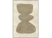 CANDELABRA.B ΠΙΝΑΚΑΣ ΔΙΑΚΟΣΜΗΤΙΚΟΣ ΜΕ ΚΟΡΝΙΖΑ 80x120x4cm ΚΑΜΒΑΣ BEIGE ΚΑΦΕ ΞΥΛΟ ΦΥΣΙΚΟ