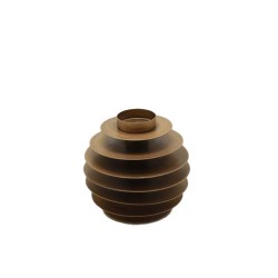 EDIN ΒΑΣΗ ΡΕΣΩ 12x12x11cm ΜΕΤΑΛΛΟ ΚΑΦΕ