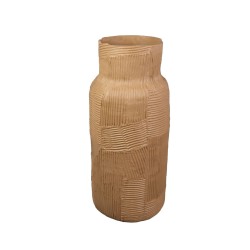ACCUR ΔΙΑΚΟΣΜΗΤΙΚΟ ΒΑΖΟ 21x21x46cm POLYRESIN ΜΕΛΙ
