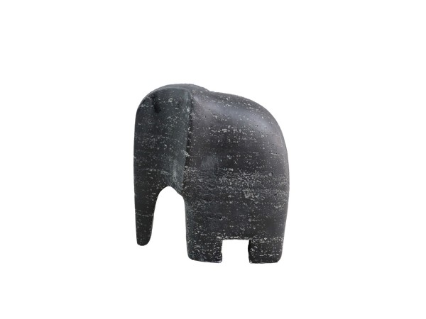 TENGO.A ΔΙΑΚΟΣΜΗΤΙΚΟ ΕΛΕΦΑΝΤΑΣ 17x9x18cm POLYRESIN ΜΑΥΡΟ ΛΕΥΚΟ