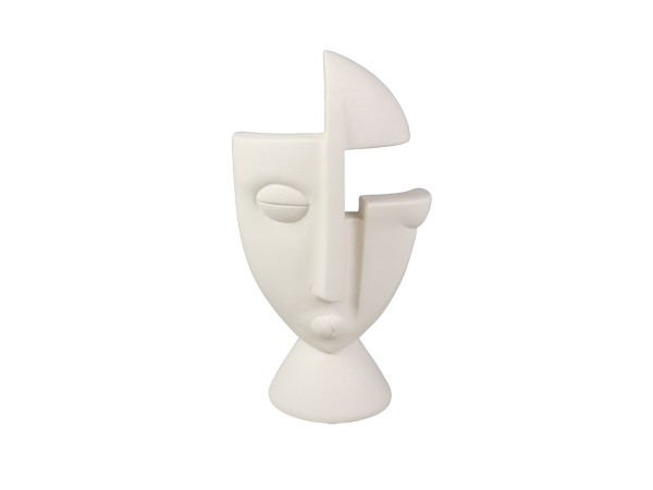 HALF FACE ΔΙΑΚΟΣΜΗΤΙΚΟ ΠΡΟΣΩΠΟ 16x10x29cm POLYRESIN OFF WHITE HALF FACE ΔΙΑΚΟΣΜΗΤΙΚΟ ΠΡΟΣΩΠΟ 16x10x29cm POLYRESIN OFF WHITE