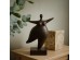 BALLERINA ΔΙΑΚΟΣΜΗΤΙΚΟ ΣΩΜΑ 16x10x27cm POLYRESIN ΚΑΦΕ ΣΚΟΥΡΟ