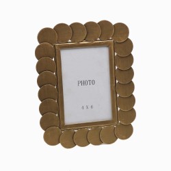COIN ΚΟΡΝΙΖΑ 18x2x23cm ΜΕΤΑΛΛΟ ΧΡΥΣΟ ΜΕΤΑΛΛΙΚΟ ΓΥΑΛΙ