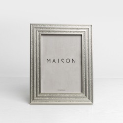 LINEA 4 ΚΟΡΝΙΖΑ 18.2x1.4x23.3cm POLYRESIN ΑΣΗΜΙ ΓΥΑΛΙ