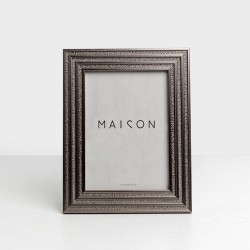 LINEA 4 ΚΟΡΝΙΖΑ 18.2x1.4x23.3cm POLYRESIN ΜΑΥΡΟ ΓΥΑΛΙ