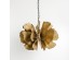 BLOSSOM ΦΩΤΙΣΤΙΚΟ ΚΡΕΜΑΣΤΟ 71x71x50cm ΜΕΤΑΛΛΟ BROWN GOLD