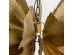 BLOSSOM ΦΩΤΙΣΤΙΚΟ ΚΡΕΜΑΣΤΟ 71x71x50cm ΜΕΤΑΛΛΟ BROWN GOLD