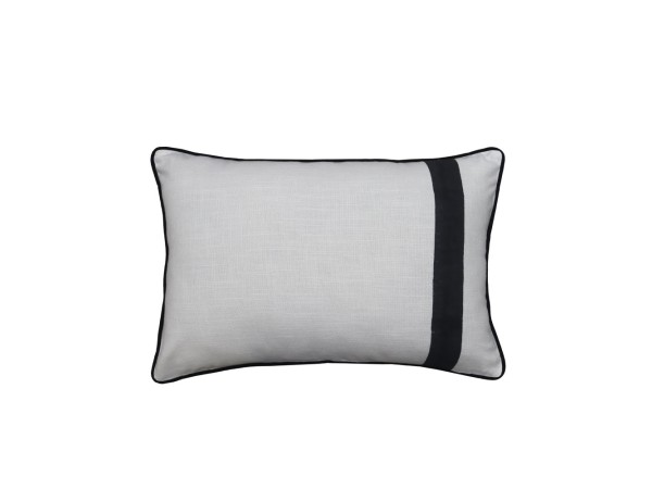 ISLE B ΔΙΑΚΟΣΜΗΤΙΚΟ ΜΑΞΙΛΑΡΙ 60x40cm ΥΦΑΣΜΑ ΛΕΥΚΟ ΜΑΥΡΟ ISLE B ΔΙΑΚΟΣΜΗΤΙΚΟ ΜΑΞΙΛΑΡΙ 60x40cm ΥΦΑΣΜΑ ΛΕΥΚΟ ΜΑΥΡΟ