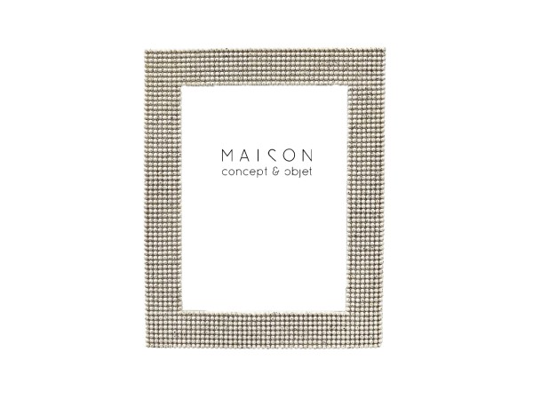LINEAR ΚΟΡΝΙΖΑ 20x2x25cm POLYRESIN OFF WHITE ΓΥΑΛΙ