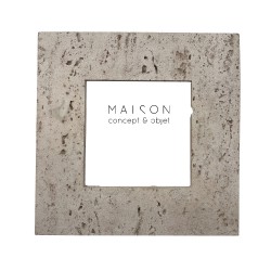 TERREST 1 ΚΟΡΝΙΖΑ 18x2x18cm POLYRESIN STONE ΓΥΑΛΙ