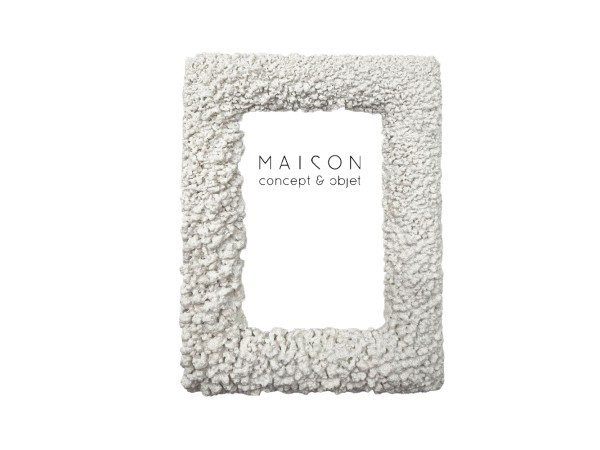 REEF A ΚΟΡΝΙΖΑ 17x3x22cm POLYRESIN ΑΣΠΡΟ ΓΥΑΛΙ