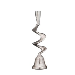 FLAMME ΚΗΡΟΠΗΓΙΟ 12x12x45cm ΑΛΟΥΜΙΝΙΟ ΑΣΗΜΙ