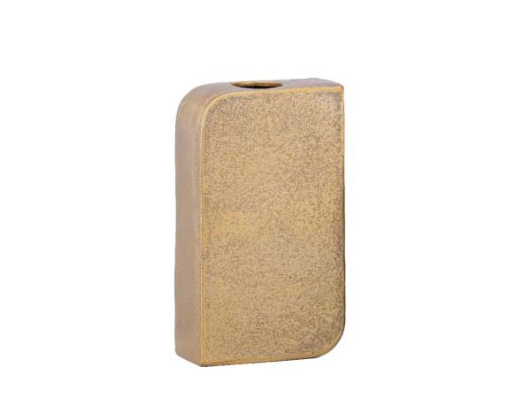 BRICK ΒΑΖΟ 15x7x26cm ΑΛΟΥΜΙΝΙΟ ΧΡΥΣΟ