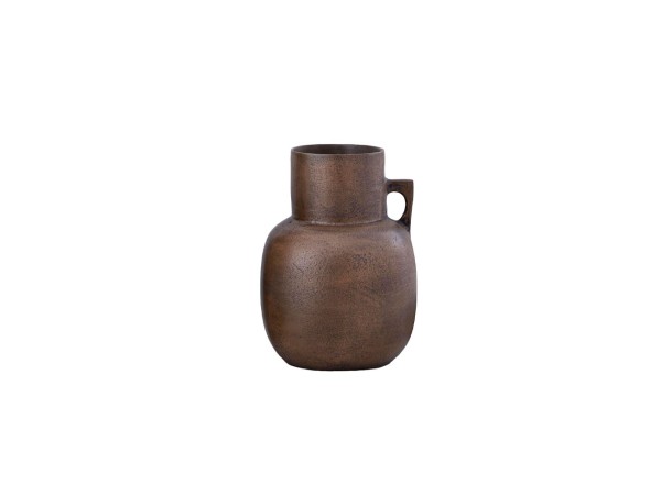 ALUGLOW ΒΑΖΟ 18x18x24cm ΑΛΟΥΜΙΝΙΟ BRONZE