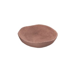ART BOWL ΜΠΩΛ ΔΙΑΚΟΣΜΗΣΗΣ 24x24x8cm ΑΛΟΥΜΙΝΙΟ TERRACOTTA