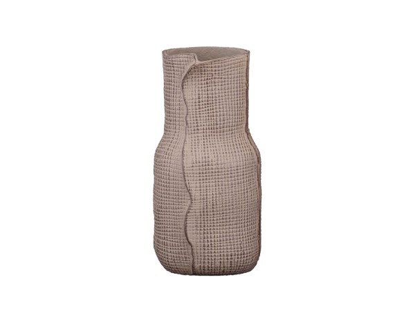 VEIL ΒΑΖΟ 16x16x31cm ΑΛΟΥΜΙΝΙΟ ΚΑΦΕ VEIL ΒΑΖΟ 16x16x31cm ΑΛΟΥΜΙΝΙΟ ΚΑΦΕ