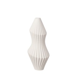 TESSELA ΒΑΖΟ 12x12x26cm ΚΕΡΑΜΙΚΟ ΛΕΥΚΟ