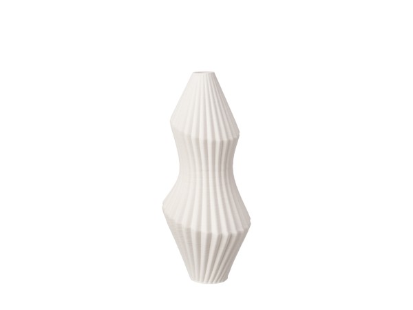 TESSELA ΒΑΖΟ 12x12x26cm ΚΕΡΑΜΙΚΟ ΛΕΥΚΟ