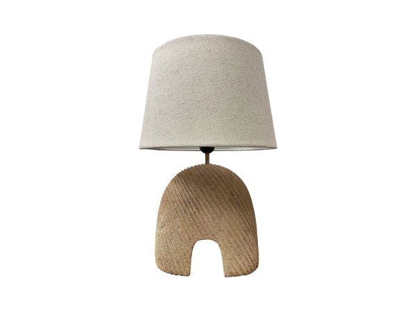 CAPSULE ΦΩΤΙΣΤΙΚΟ ΕΠΙΤΡΑΠΕΖΙΟ 31x31x45cm POLYRESIN TERRACOTTA ΑΝΟΙΧΤΟ ΥΦΑΣΜΑ OFF WHITE CAPSULE ΦΩΤΙΣΤΙΚΟ ΕΠΙΤΡΑΠΕΖΙΟ 31x31x45cm POLYRESIN TERRACOTTA ΑΝΟΙΧΤΟ ΥΦΑΣΜΑ OFF WHITE
