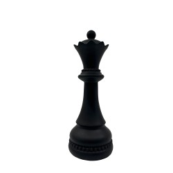 KNIGHTLINE ΔΙΑΚΟΣΜΗΤΙΚΟ ΠΙΟΝΙ 10x10x26cm POLYRESIN ΜΑΥΡΟ