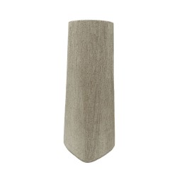 RESINA ΒΑΖΟ 11x11x30cm POLYRESIN ΜΠΕΖ
