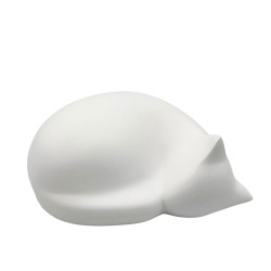 FELINA ΔΙΑΚΟΣΜΗΤΙΚΟ ΓΑΤΑ 19x14x9cm POLYRESIN ΑΣΠΡΟ